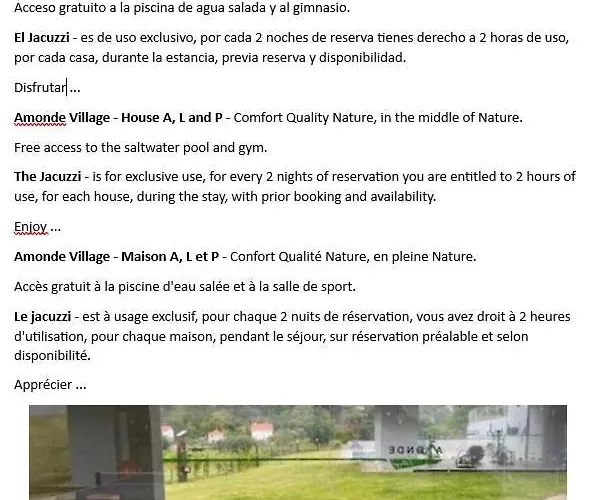 Hébergement de vacances Viana Do Castelo - Village -casa A * Relax *